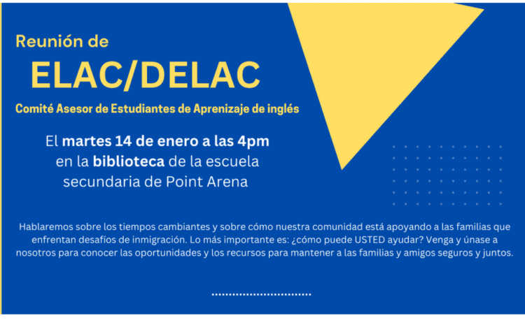 important elac/delac meeting